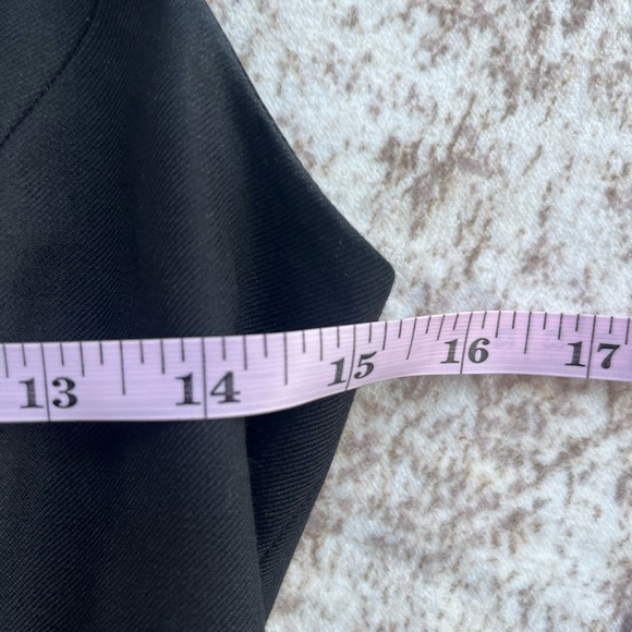 J. Crew Wool Blend Black Sheath Dress Size 2 Petite - Picture 9 of 9
